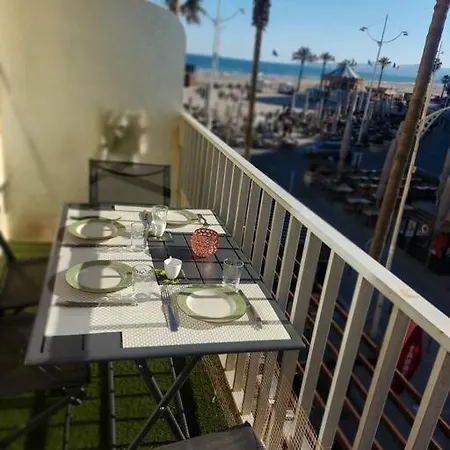 20 Mts Plage, Pl Mediterranee, Vue Parking Apartamento