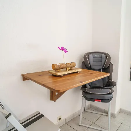 Appartement 20 Mts Plage, Pl Mediterranee, Vue Parking