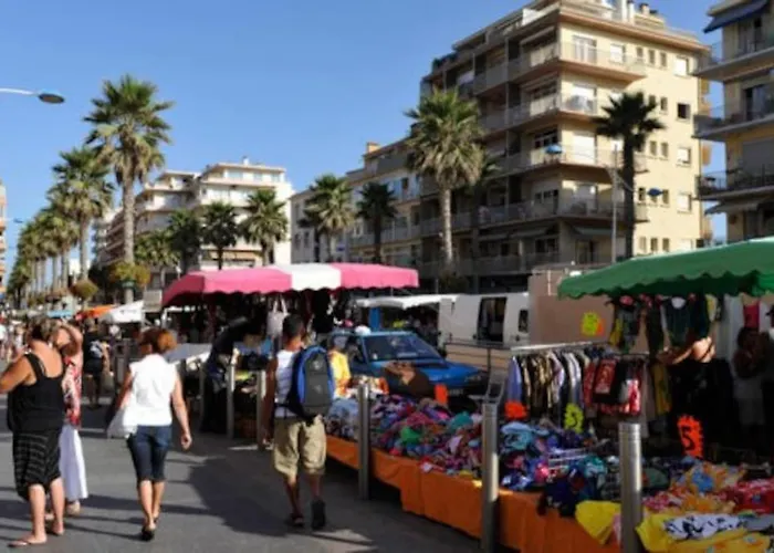 20 Mts Plage, Pl Mediterranee, Vue Parking Canet-en-Roussillon