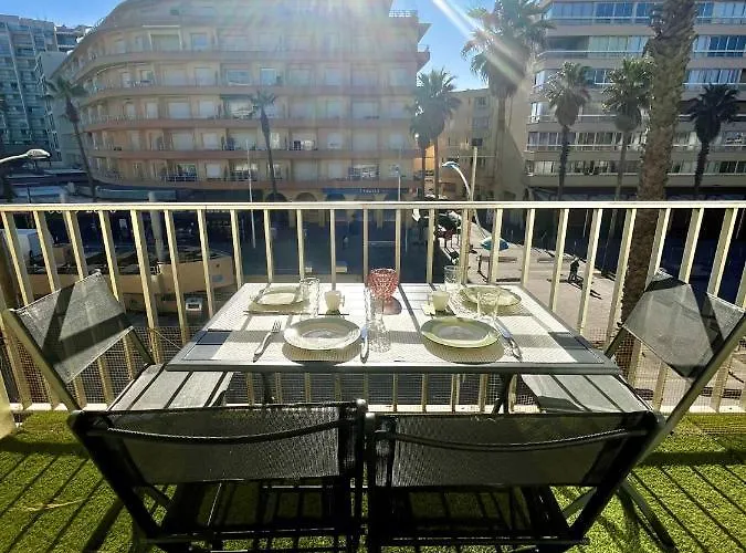 公寓 20 Mts Plage, Pl Mediterranee, Vue Parking *