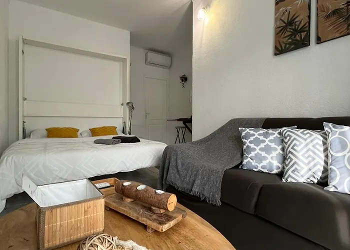 Daire 20 Mts Plage, Pl Mediterranee, Vue Parking *