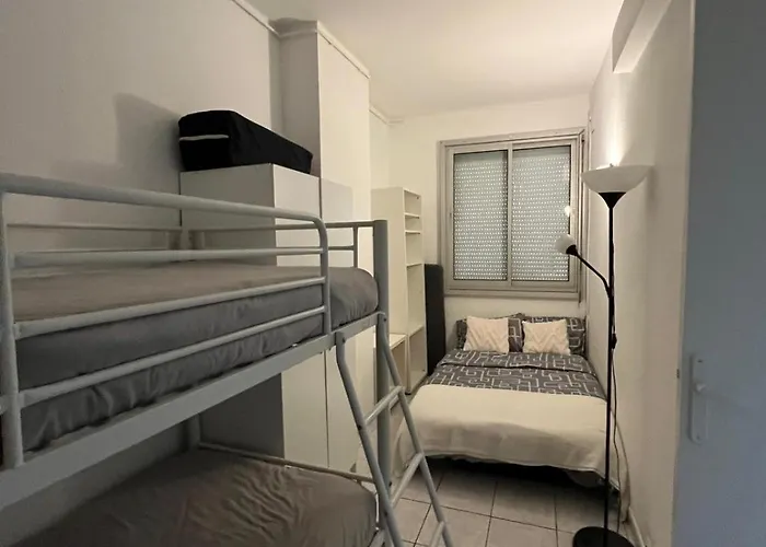 公寓 20 Mts Plage, Pl Mediterranee, Vue Parking 卡内